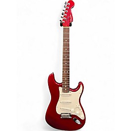 Vintage 1995 Fender FSR American Standard Stratocaster Candy Apple Red Metallic Solid Body Electric Guitar