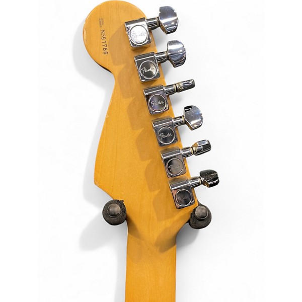 Vintage 1995 Fender FSR American Standard Stratocaster Candy Apple Red Metallic Solid Body Electric Guitar