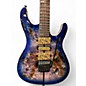 Used Ibanez S1070PBZ S Premium cerulean blue burst Solid Body Electric Guitar