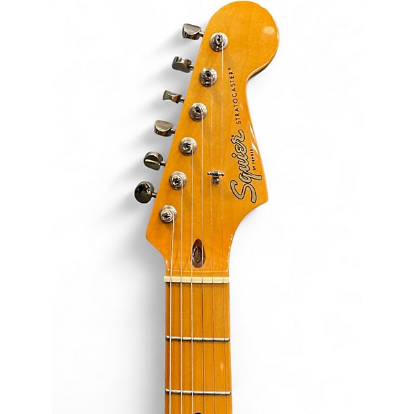 Used Squier Classic Vibe 1950S Stratocaster 2 Color Sunburst Solid Body Electric Guitar