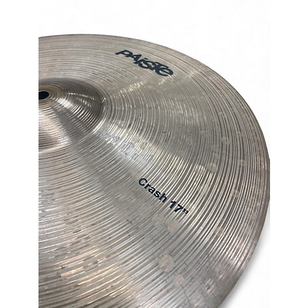 Used Paiste 17in Prototype Crash Cymbal