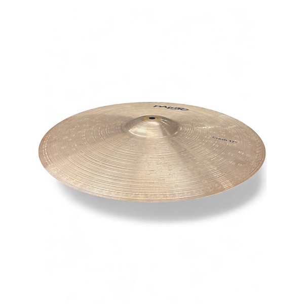 Used Paiste 17in Prototype Crash Cymbal
