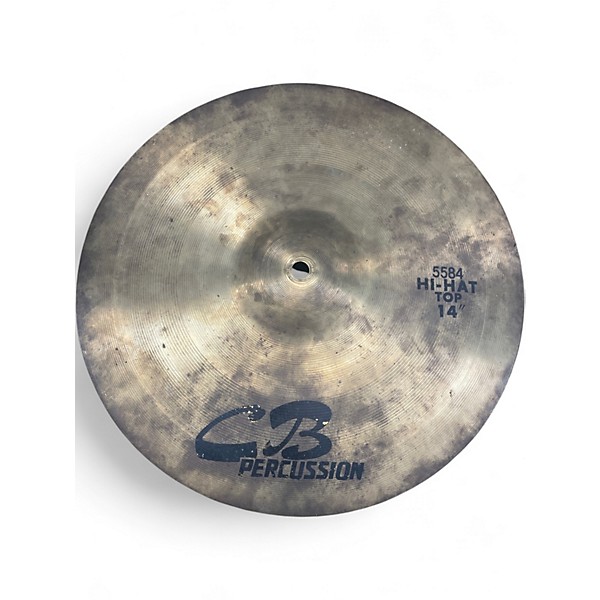 Used CB Percussion 14in Hihat Pair Cymbal