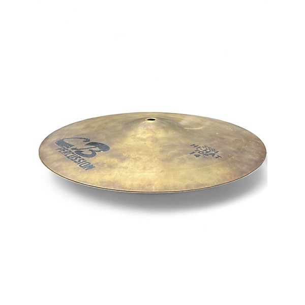 Used CB Percussion 14in Hihat Pair Cymbal
