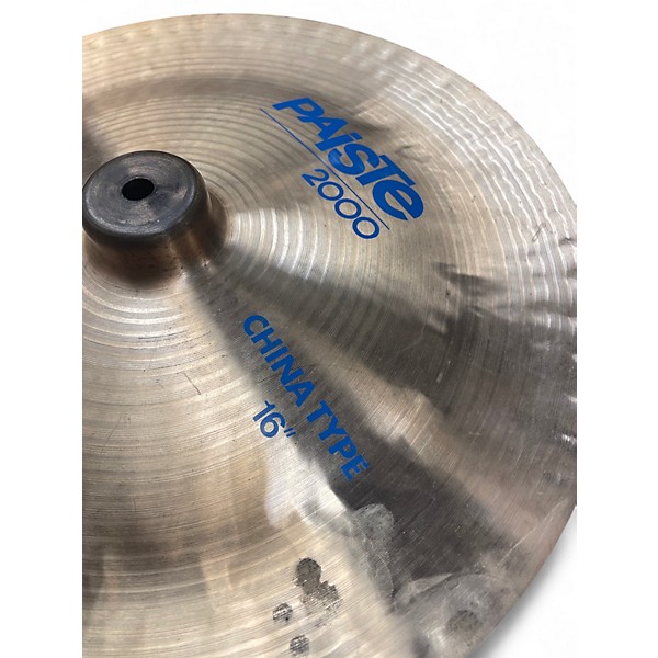 Used Paiste 16in 2000 China Type Cymbal
