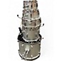 Used SPL 5 Piece Junior Kicker Silver Drum Kit thumbnail