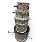 Used SPL 5 Piece Junior Kicker Silver Drum Kit