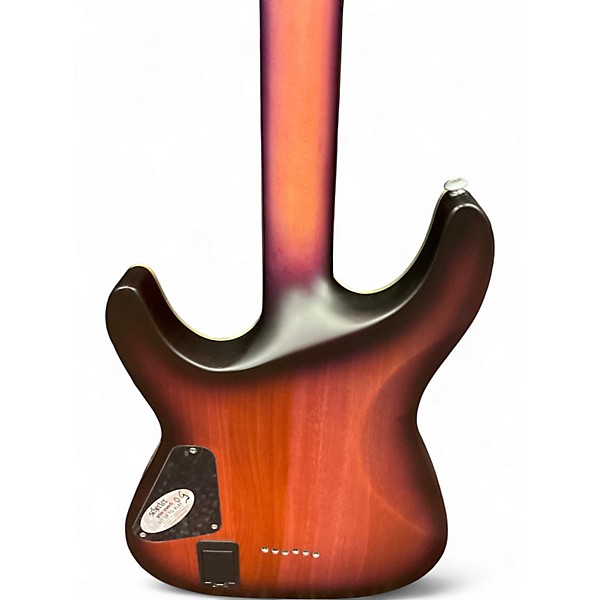 Used Schecter Guitar Research C1 Platinum Purple Solid Body Electric Guitar