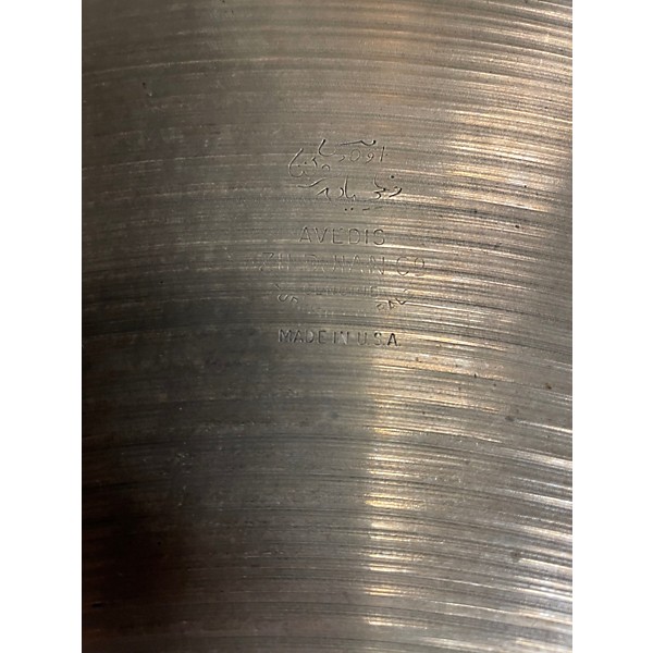 Used Zildjian 22in Avedis Ride Cymbal