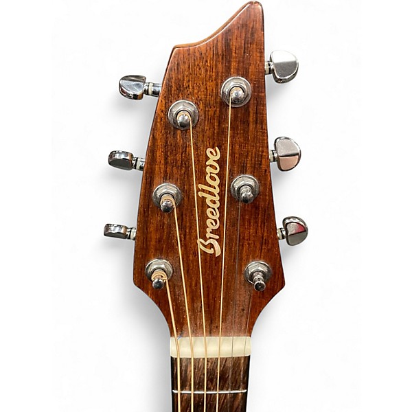 Used Breedlove Pursuit Concert Natural Acoustic Electric Guitar