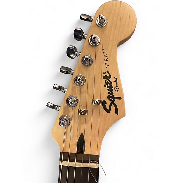 Used Squier Standard Stratocaster 2 Color Sunburst Solid Body Electric Guitar