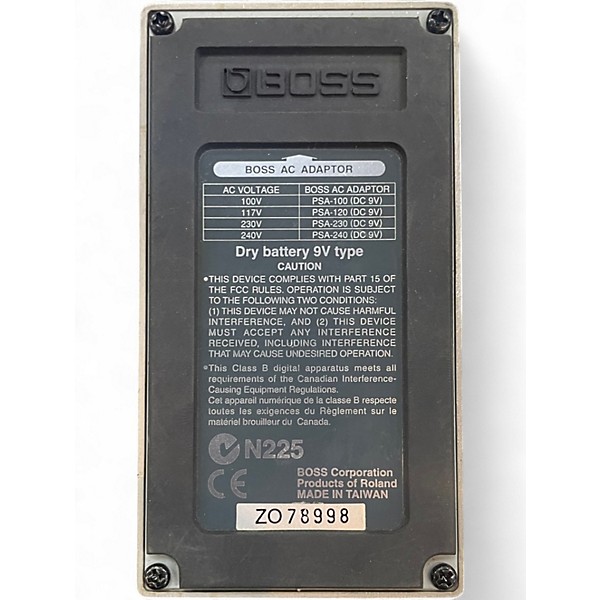 Used BOSS AW3 Dynamic Wah Effect Pedal