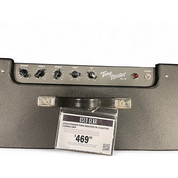 Used Fender TONE MASTER FR-12 Guitar Combo Amp