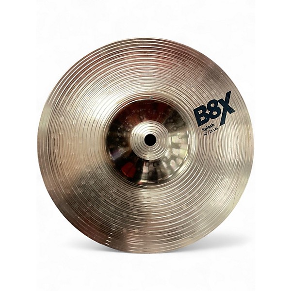 Used SABIAN 10in B8X SPLASH Cymbal