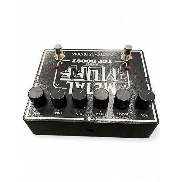 Used Electro-Harmonix Metal Muff Distortion With Top Boost Effect Pedal