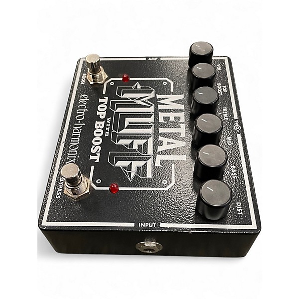 Used Electro-Harmonix Metal Muff Distortion With Top Boost Effect Pedal