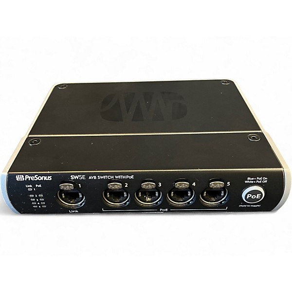 Used PreSonus SW5E AVB Swith in-ear Signal Processor
