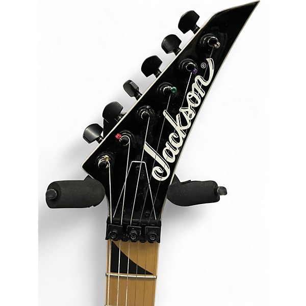 Used Jackson JS34Q Dinky Trans Red Solid Body Electric Guitar