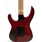 Used Jackson JS34Q Dinky Trans Red Solid Body Electric Guitar