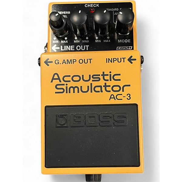 Used BOSS AC3 Acoustic Simulator Effect Pedal