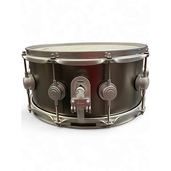Used DW 6.5X14 Collector's Series Snare Matte Grey Drum