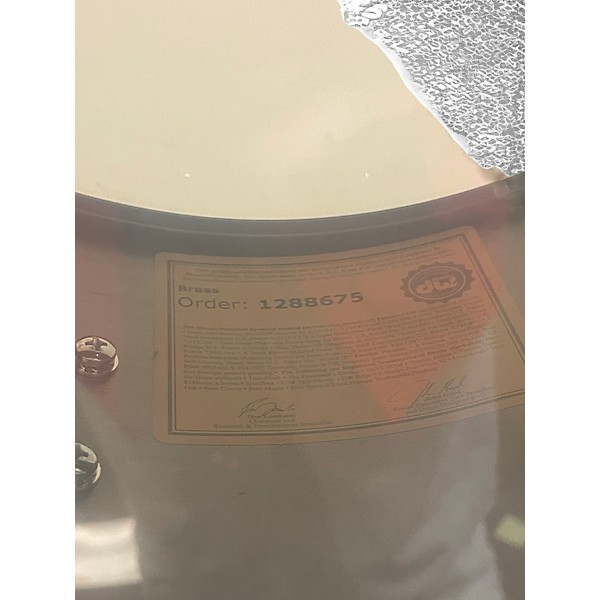 Used DW 6.5X14 Collector's Series Snare Matte Grey Drum