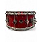 Used DW 6.5X14 Performance Series Snare Crimson Red Trans Drum