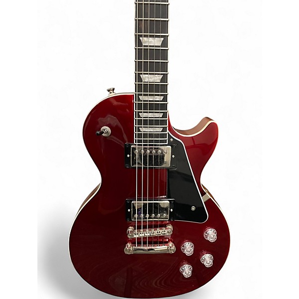 Used Epiphone Les Paul Modern Vintage Sparkling Burgundy Solid Body Electric Guitar