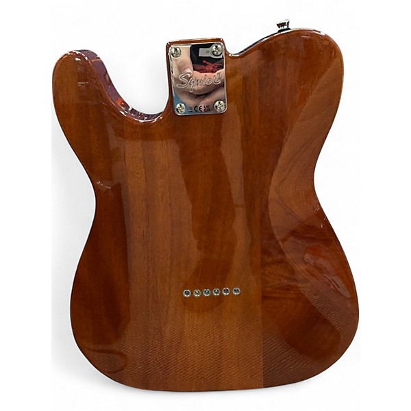 Used Squier Paranormal Esquire Deluxe Mocha Solid Body Electric Guitar