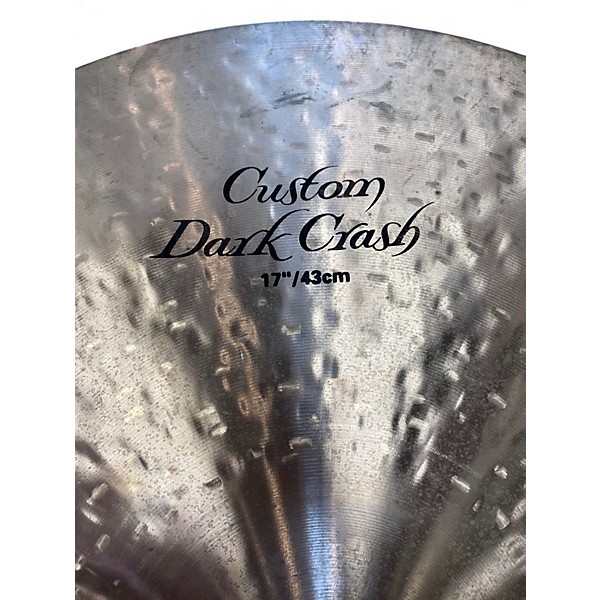 Used Zildjian 17in K Custom Dark Crash Cymbal