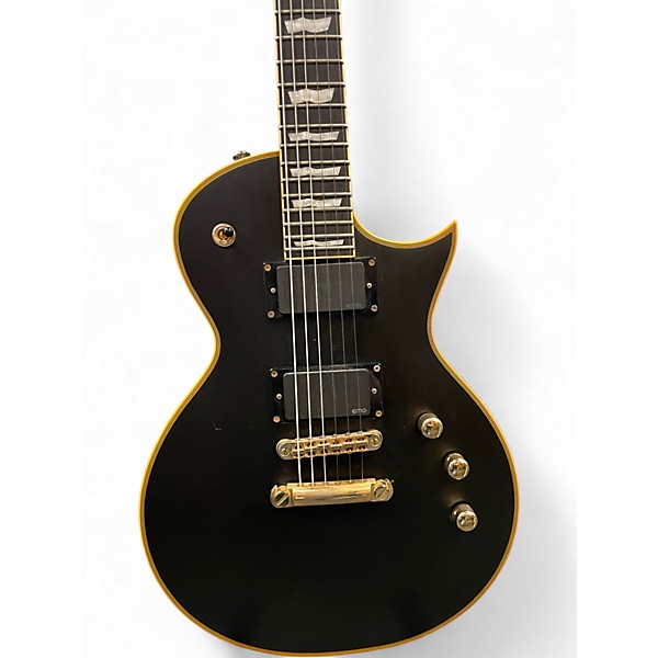 Used ESP LTD EC1000 Satin Black Solid Body Electric Guitar