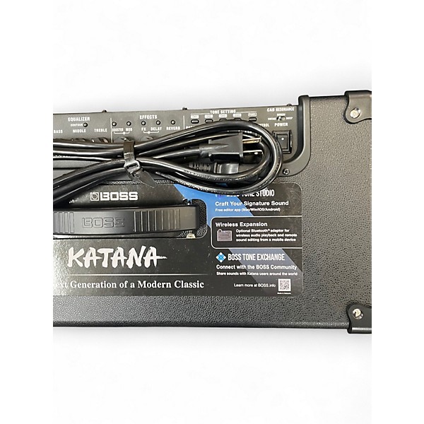 Used BOSS katana 100 1x12 gen 3 Guitar Combo Amp