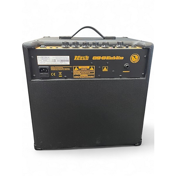 Used Markbass cmb101 1x10 40w Bass Combo Amp