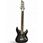 Used Schecter Guitar Research C1 Platinum SEE THRU BLACK SATIN Solid Body Electric Guitar thumbnail