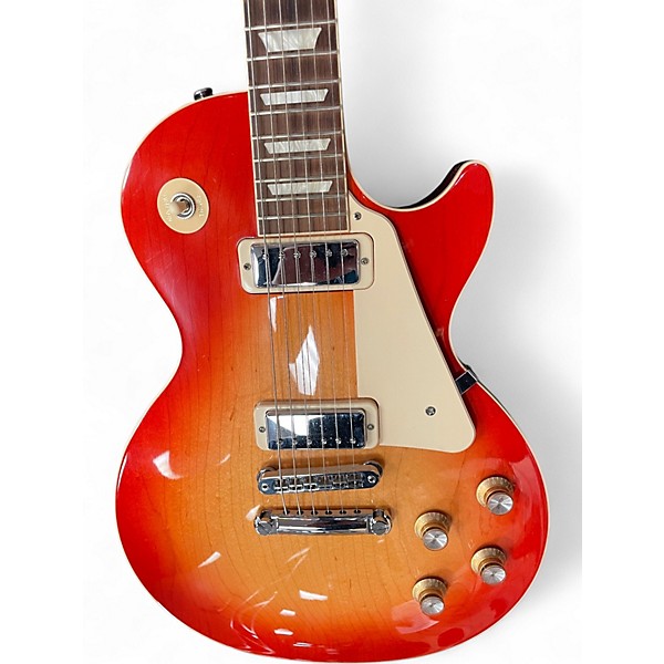 Used 2021 Gibson LES PAUL 70'S DELUXE Heritage Cherry Sunburst Solid Body Electric Guitar