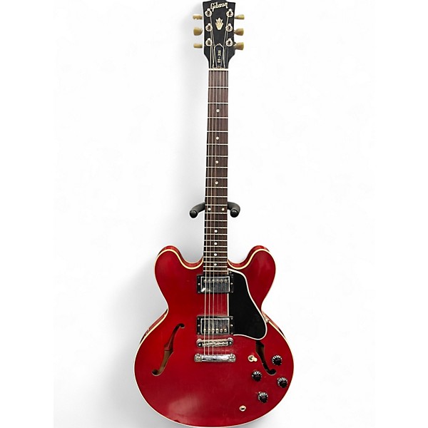 Used Gibson ES335 Red Hollow Body Electric Guitar