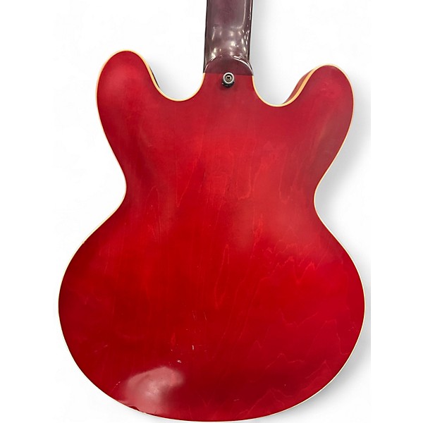 Used Gibson ES335 Red Hollow Body Electric Guitar