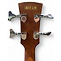 Used Ibanez pnb14e-opn Vintage Natural Acoustic Bass Guitar