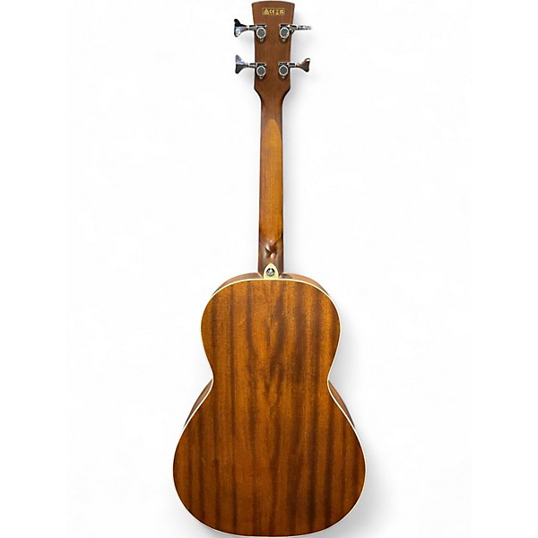 Used Ibanez pnb14e-opn Vintage Natural Acoustic Bass Guitar