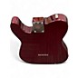 Used Fender Standard Telecaster Crimson Red Trans Solid Body Electric Guitar