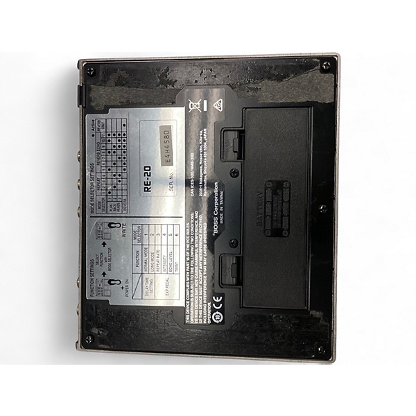 Used BOSS RE20 Space Echo Effect Pedal