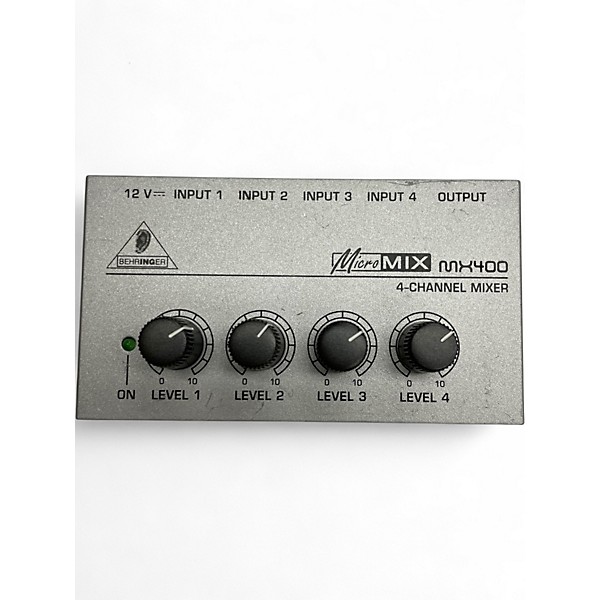 Used Behringer Micro Mix MX400 Line Mixer