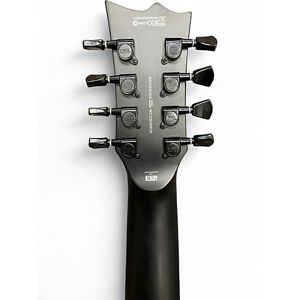 Used ESP LTD EC258 Satin Black Solid Body Electric Guitar