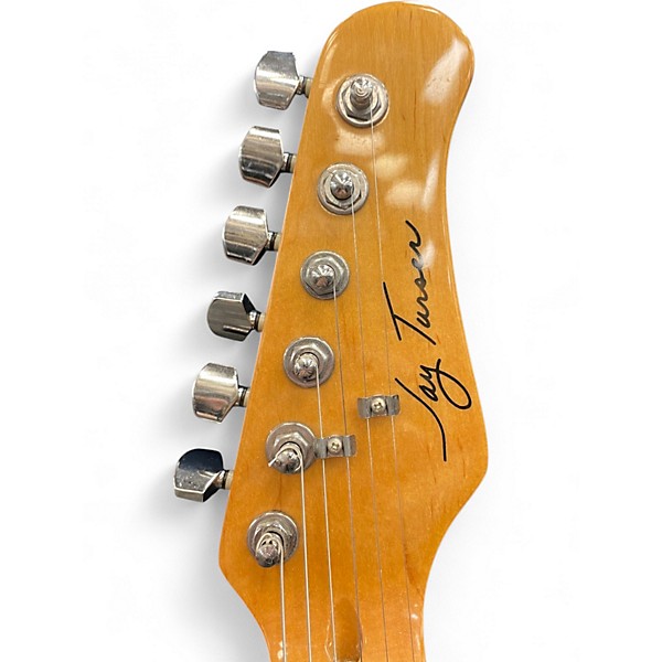 Used Jay Turser STRATOCASTER Classic White Solid Body Electric Guitar