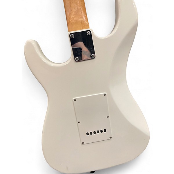 Used Jay Turser STRATOCASTER Classic White Solid Body Electric Guitar