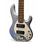 Used Sterling by Music Man Ray5 5 String BABY BLUE SPARKLE Electric Bass Guitar