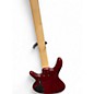 Used Ibanez GSR200 Trans Crimson Red Electric Bass Guitar