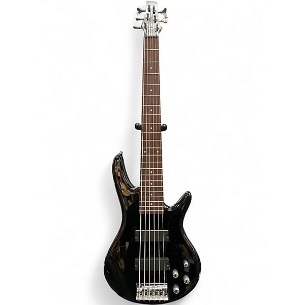 Used Ibanez GSR206 6 String Black Electric Bass Guitar