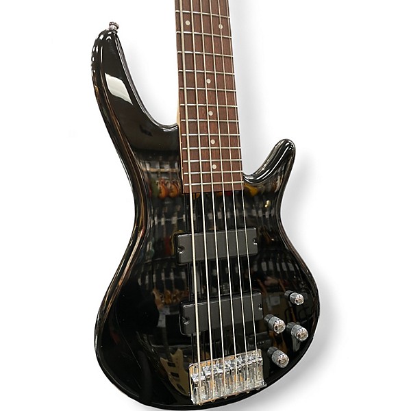 Used Ibanez GSR206 6 String Black Electric Bass Guitar
