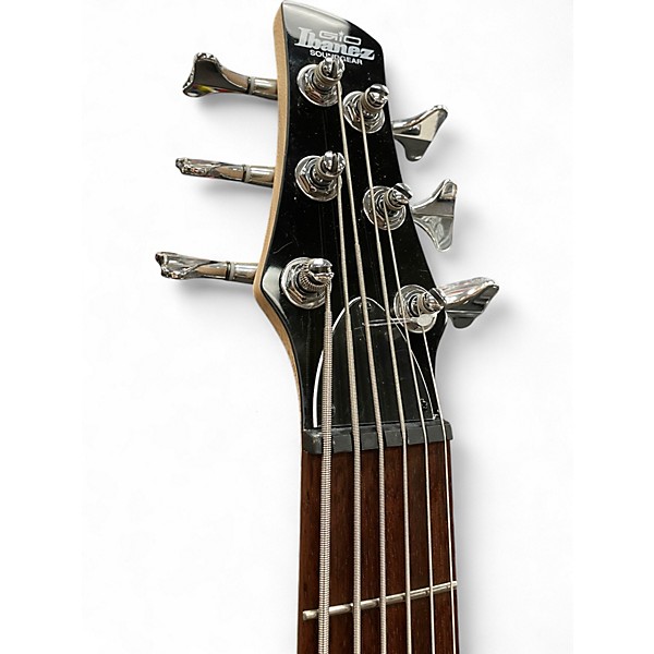 Used Ibanez GSR206 6 String Black Electric Bass Guitar